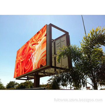 Quakeproof P10 Rich Color LED Display Wall For Shopping Malls / Supermarkets / Office